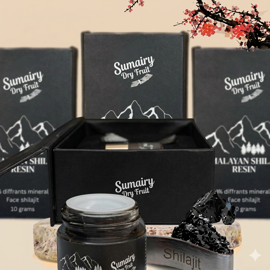 Gold-Grade Pure Himalayan Shilajit Resin