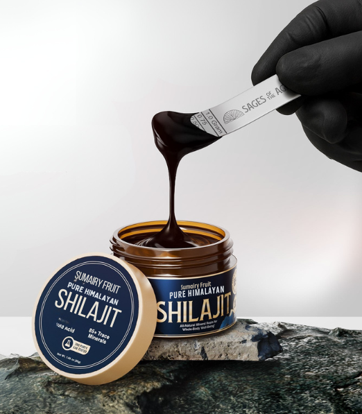Gold-Grade Pure Himalayan Shilajit Resin