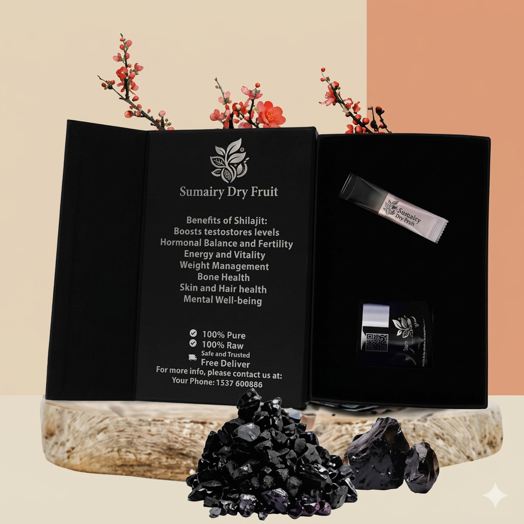 Gold-Grade Pure Himalayan Shilajit Resin